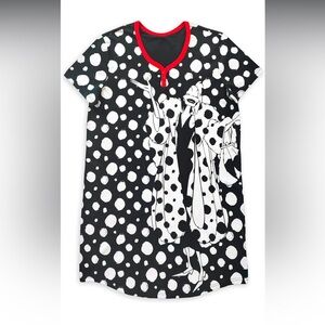 Disney Cruella DeVil Short Sleeve Nightshirt Pajama